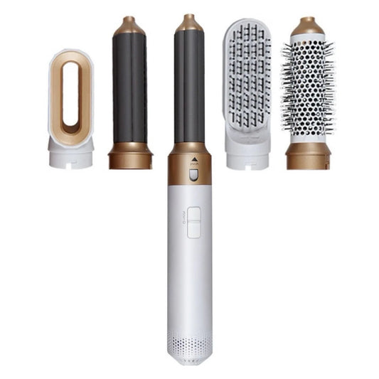 Multifunctional five-in-one hot air comb automatic curling iron  Five-in-one hot air brush multi-functional hairdryer