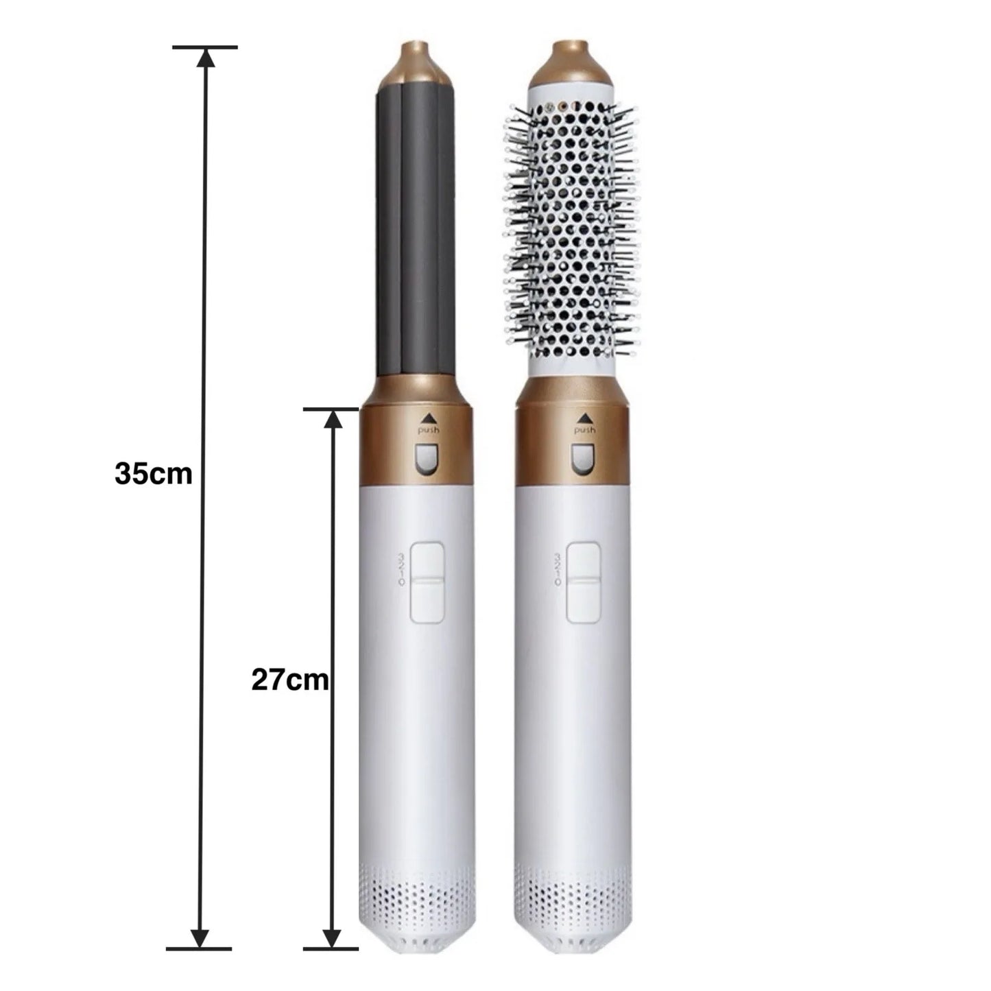 Multifunctional five-in-one hot air comb automatic curling iron  Five-in-one hot air brush multi-functional hairdryer