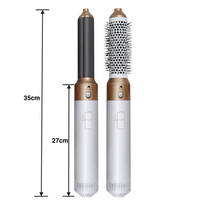 Multifunctional five-in-one hot air comb automatic curling iron  Five-in-one hot air brush multi-functional hairdryer